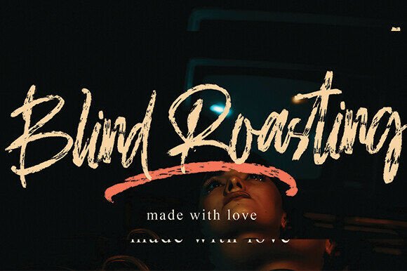 Blind Roastting: A Font That Speaks with Character