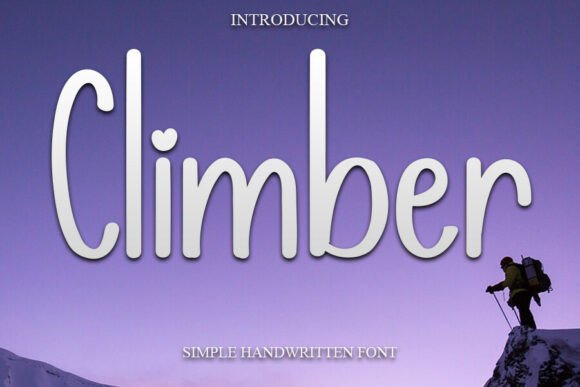 Climber: A Font That Elevates Branding with Warmth and Clarity