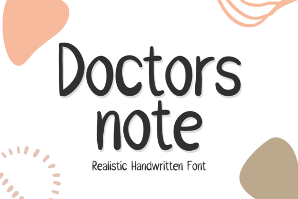 Doctors Note: A Script Font for Web Designers
