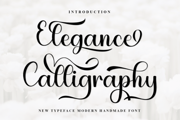 Elegance Calligraphy: A Font That Brings Holiday Magic to Every Project
