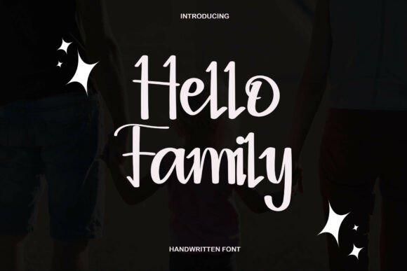 Hellofamily: A Warm Script Font for Editorial Design