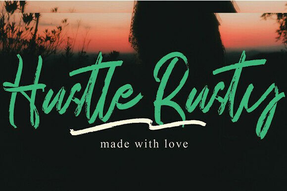 Husttle Rusty: A Font That Speaks with Confidence