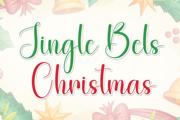 Jingle Bels Christmas: A Script Font for Holiday Marketing Magic