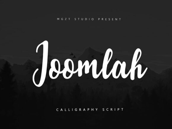 Joomlahscript Regular: A Graceful Script for Branding