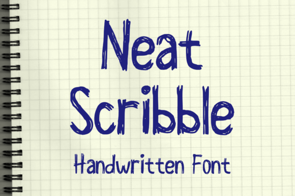 Neat Scribble: A Font That Speaks with Grace