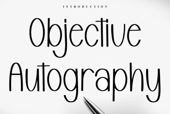Objective Autography: A Font That Brings Holiday Cheer to Your Editorial Design