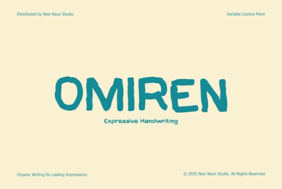Omiren: The Font That Adds Soul to Your Campaigns