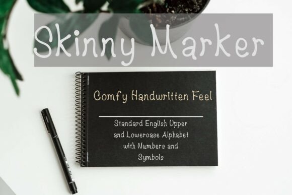 Skiny Marker: A Bold Font for Impactful Digital Design