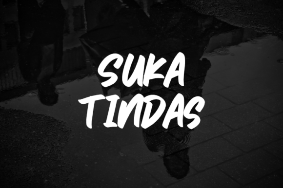 Suka Tindas: A Bold Script Font for Digital Design