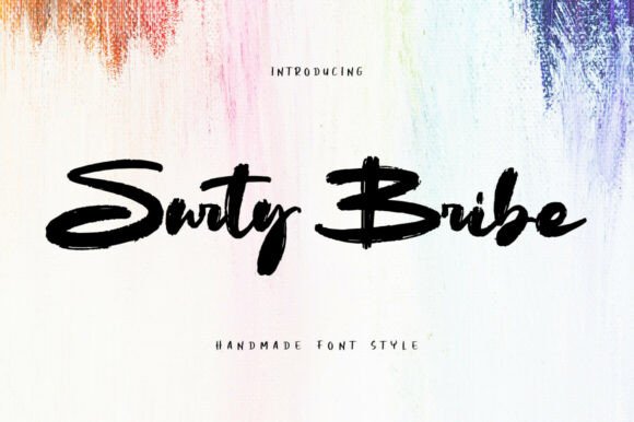 Surty Bribe: The Font That Turns Campaigns Into Masterpieces