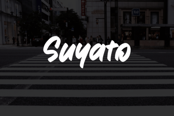 Suyato: A Script Font with a Distinctive Editorial Edge