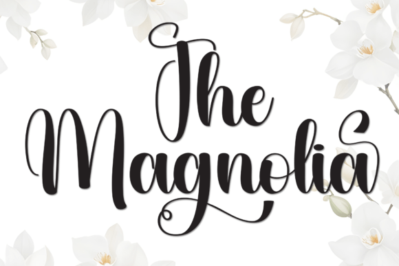 The Magnolia: A Script Font That Elevates Digital Branding