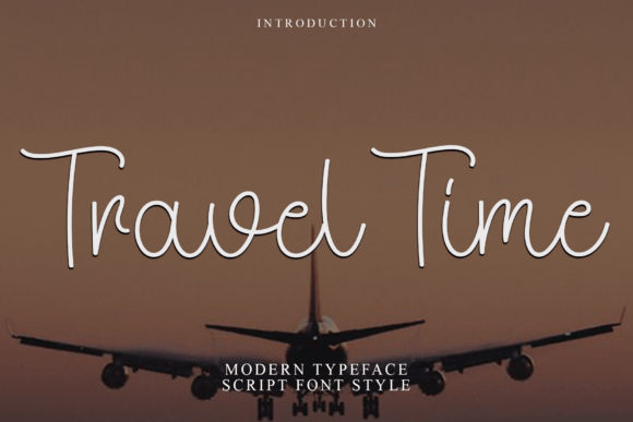 Travel Time: A Script Font That Elevates Your Brand