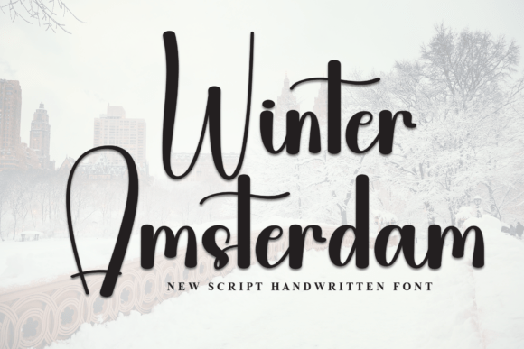 Winter Amsterdam: A Script Font That Elevates Brand Identity